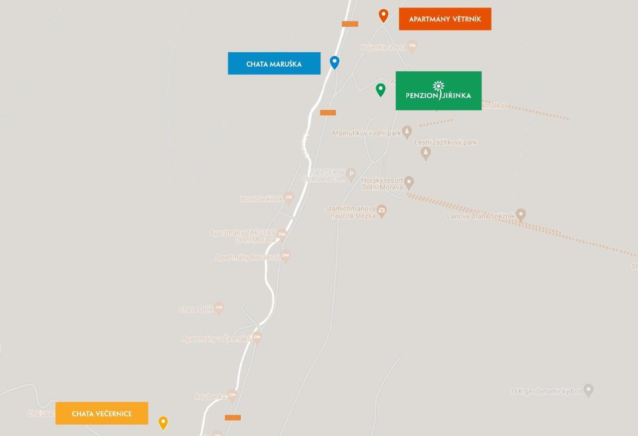 Apartmany Chata Vecernice Долні-Морава Екстер'єр фото